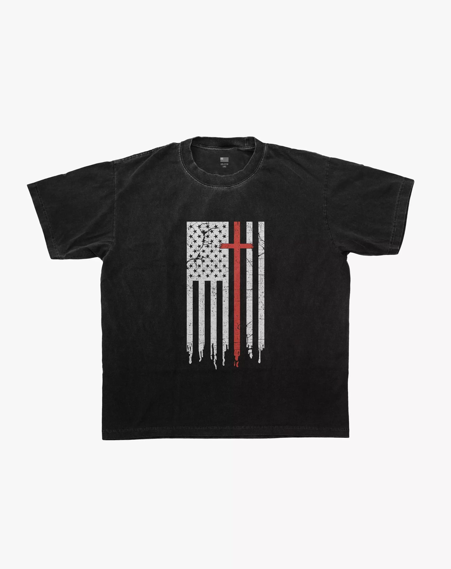 Christian American Tee - Black