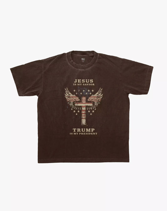 Savior Tee - Brown