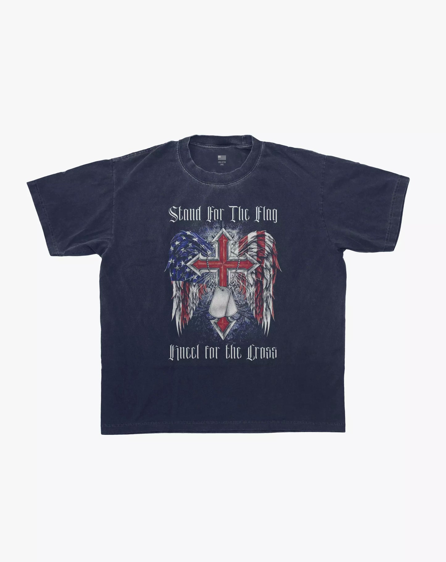 Stand For Tee - Navy